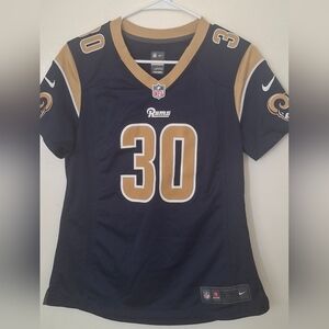 NFL Rams Jersey with Number 30